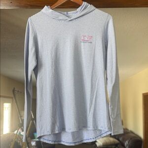 Striped  Women’s Hoodie by Vineyard Vines - Blue